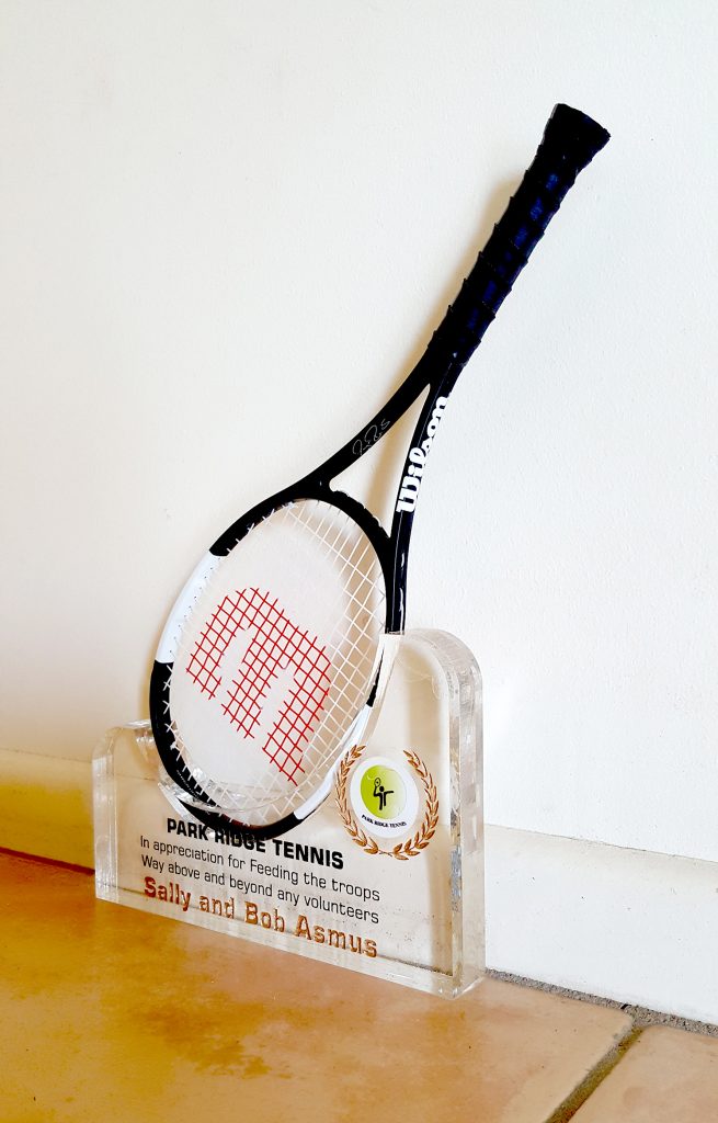 20180926 – Mini Tennis Racket Holder